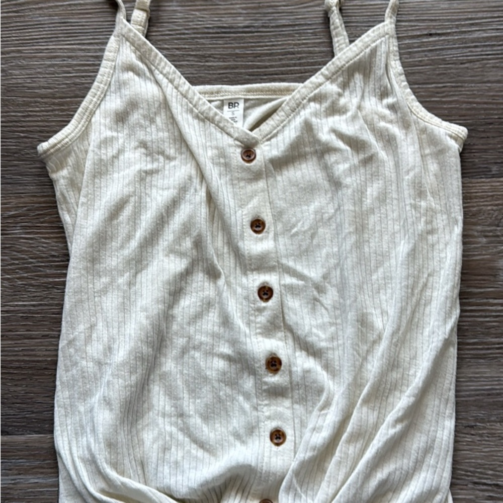 BP Cream Button-Up Women's Top